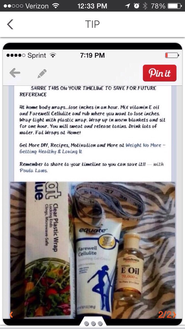 Lose Inches Body Wrap DIY Trusper