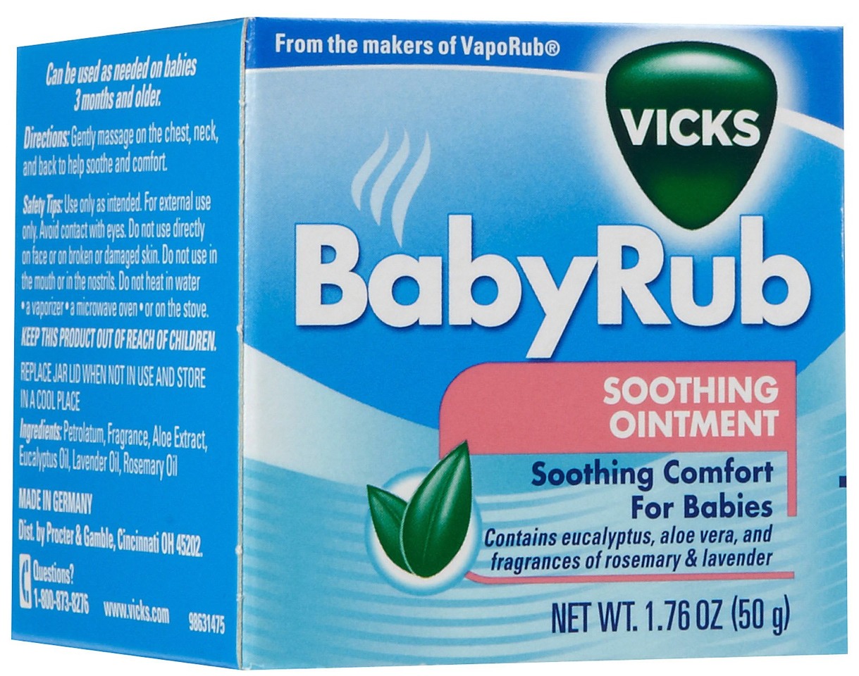 Baby Vicks Vapor Rub On The Bottom Of Feet Will Help With Your Baby's