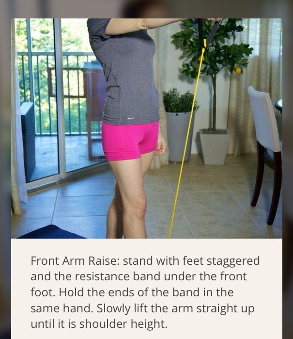 Tone Arms With Resistance Bands! Trusper