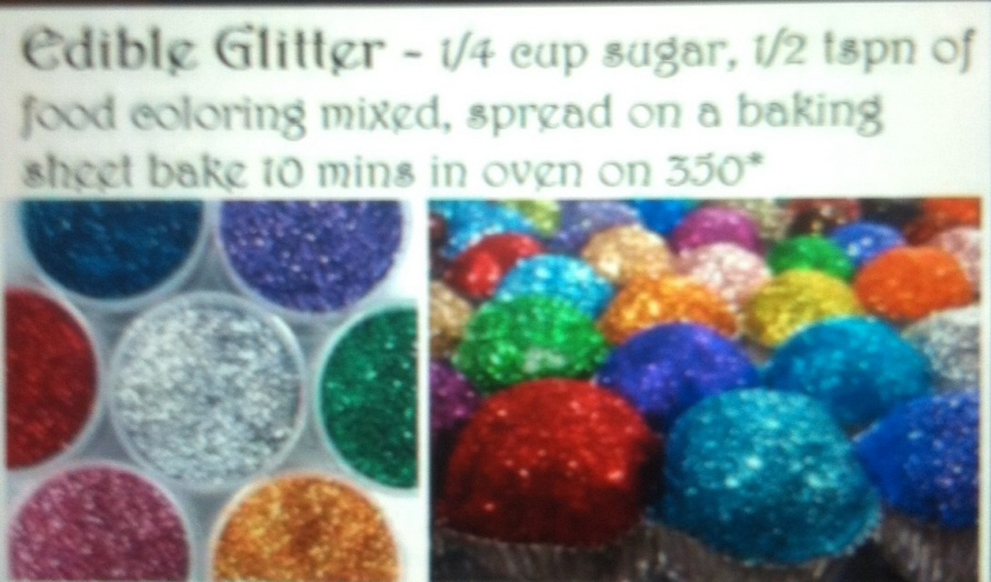DIY Edible Glitter! Totally Making This And Putting It On Everything! 😜